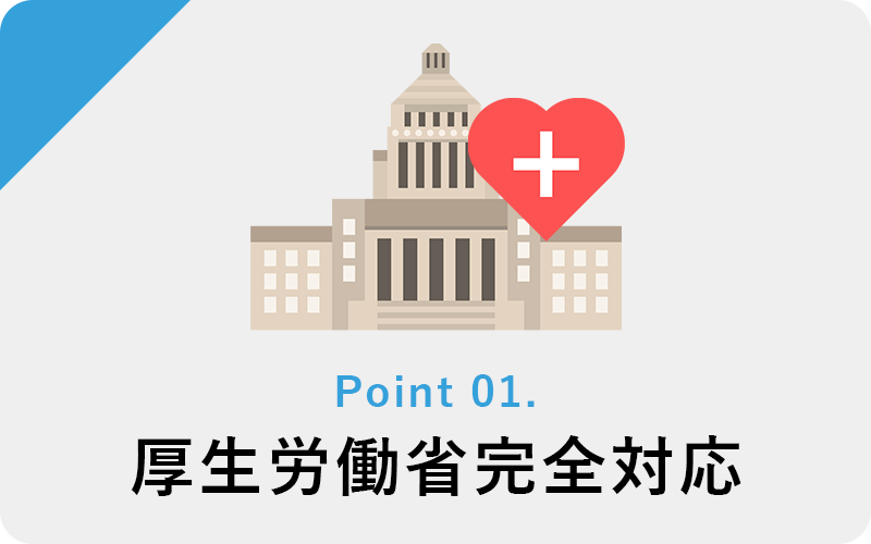 厚生労働省完全対応のストレスチェックを実施